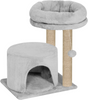 Furrlovers Tree with Condo & Elevated Perch for Cats (Grey) Cats-Toys Furrlovers Dropship 12x12x12in