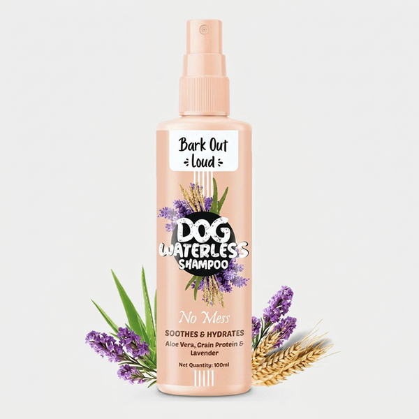 Bark Out Loud No Mess Waterless Dry Shampoo for Dogs