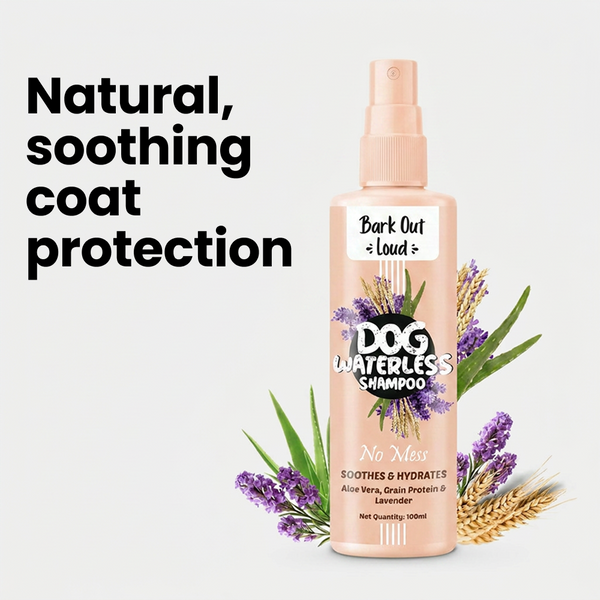 Bark Out Loud No Mess Waterless Dry Shampoo for Dogs