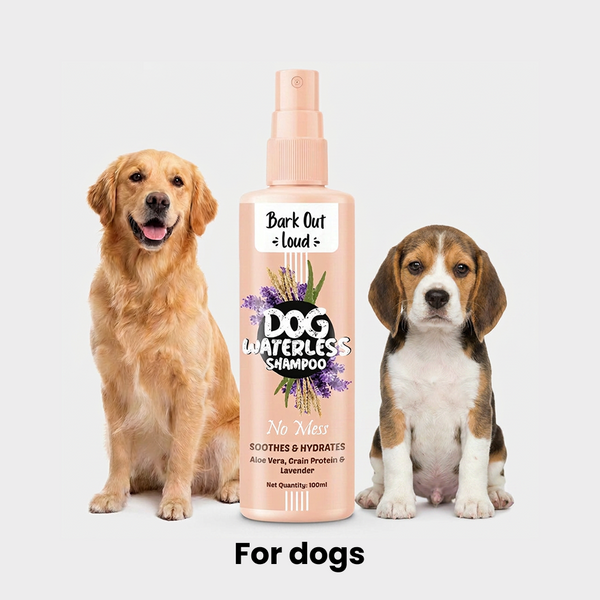 Bark Out Loud No Mess Waterless Dry Shampoo for Dogs