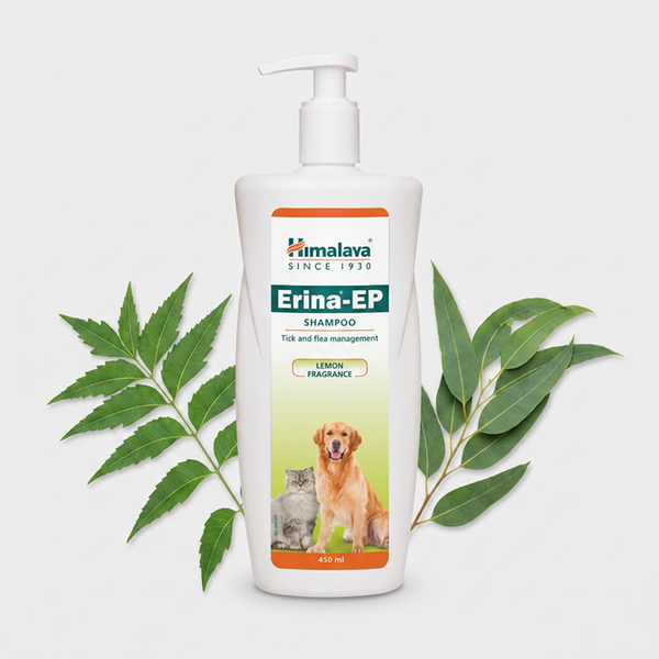 Himalaya Erina EP Tick and Flea Shampoo for Dogs and Cats