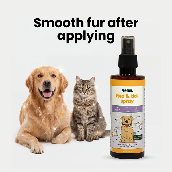 Pawpaya  Flea and Tick Spray for Dogs and Cats