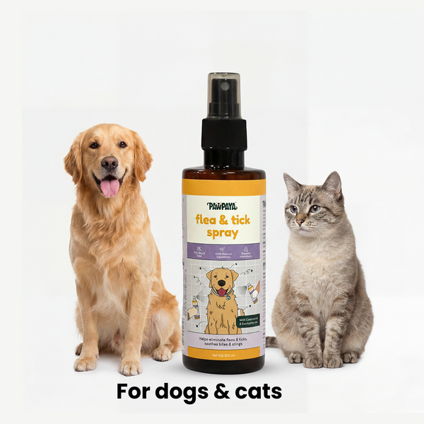 Pawpaya  Flea and Tick Spray for Dogs and Cats