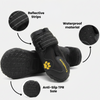 Truelove Waterproof Pet Boots for Dogs (Black, Set of 4) Dogs-Clothing & Accessories True Love