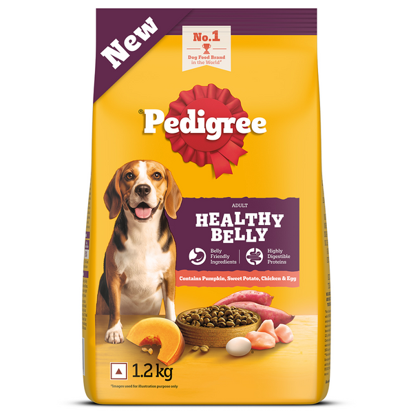 Pedigree New Healthy Belly Adult Dog Dry Food