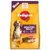 Pedigree New Healthy Belly Adult Dog Dry Food Dogs- Dry Food Pedigree 3kg