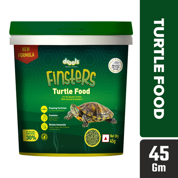 Drools Finsters Turtle Food