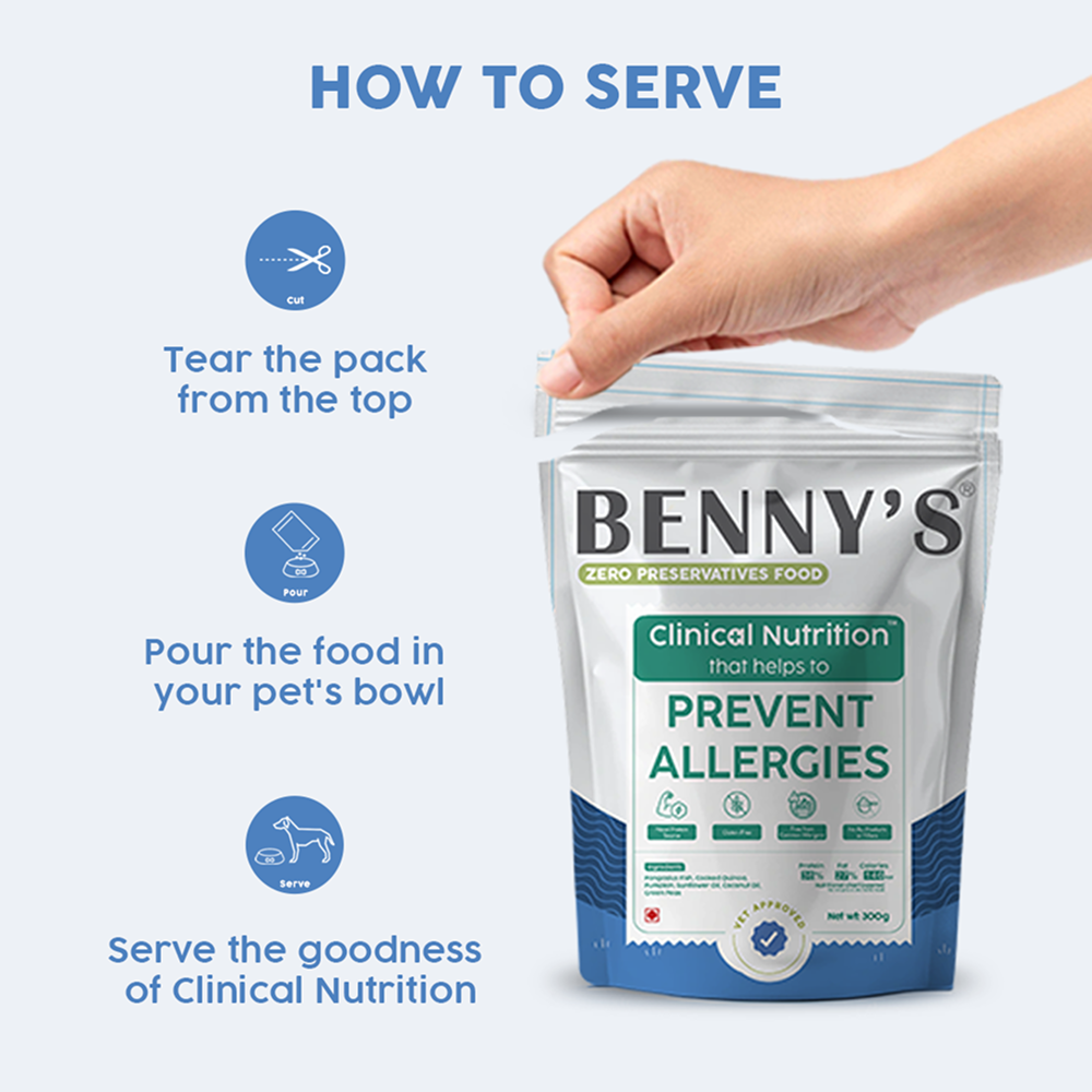 Benny's Bowl Hypoallergenic Diet to Prevent Allergies Dog Wet Food Dogs-Fresh Food Bennys Bowl