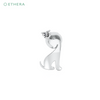 Ethera Pupper Hug Earring for Women (White Gold)