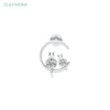 Ethera Purrfect Muse Earring for Women (White Gold)