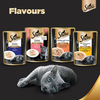 Sheba Maguro & Bream Fish and Tuna Pumpkin & Carrot In Gravy Rich Premium Cat Wet Food Combo Cats-Wet Food Sheba