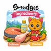 Smudges Salmon Pate Mixed with Shredded Chicken Kitten Wet Food Cats-Wet Food Smudges