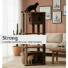 Furrlovers Large Multilevel Cat Tree Tower with Scratching Posts & Condo (Brown) Cats-Toys Furrlovers Dropship