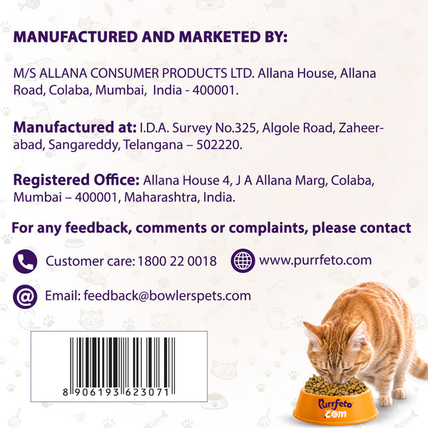Purrfeto.com Ocean Fish Adult Cat Dry Food