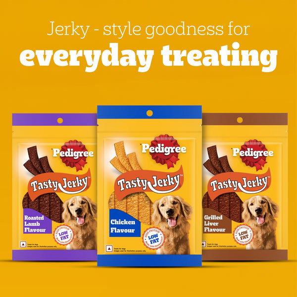 Pedigree Grilled Liver Tasty Jerky Dog Treat