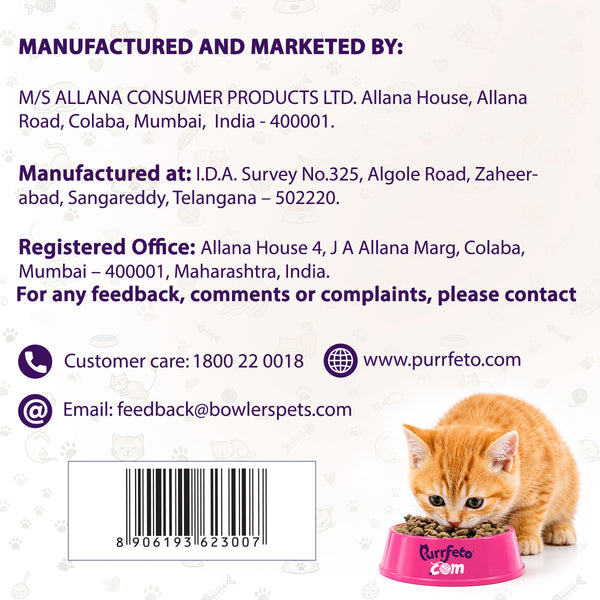 Purrfeto.com Ocean Fish Kitten Cat Dry Food