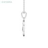 Ethera Pawfect Spark Pendant Neckwear for Women (White Gold)