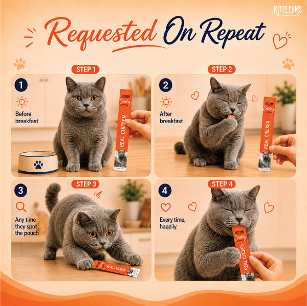 Kitty Yums Real Chicken Creamy Cat Treats