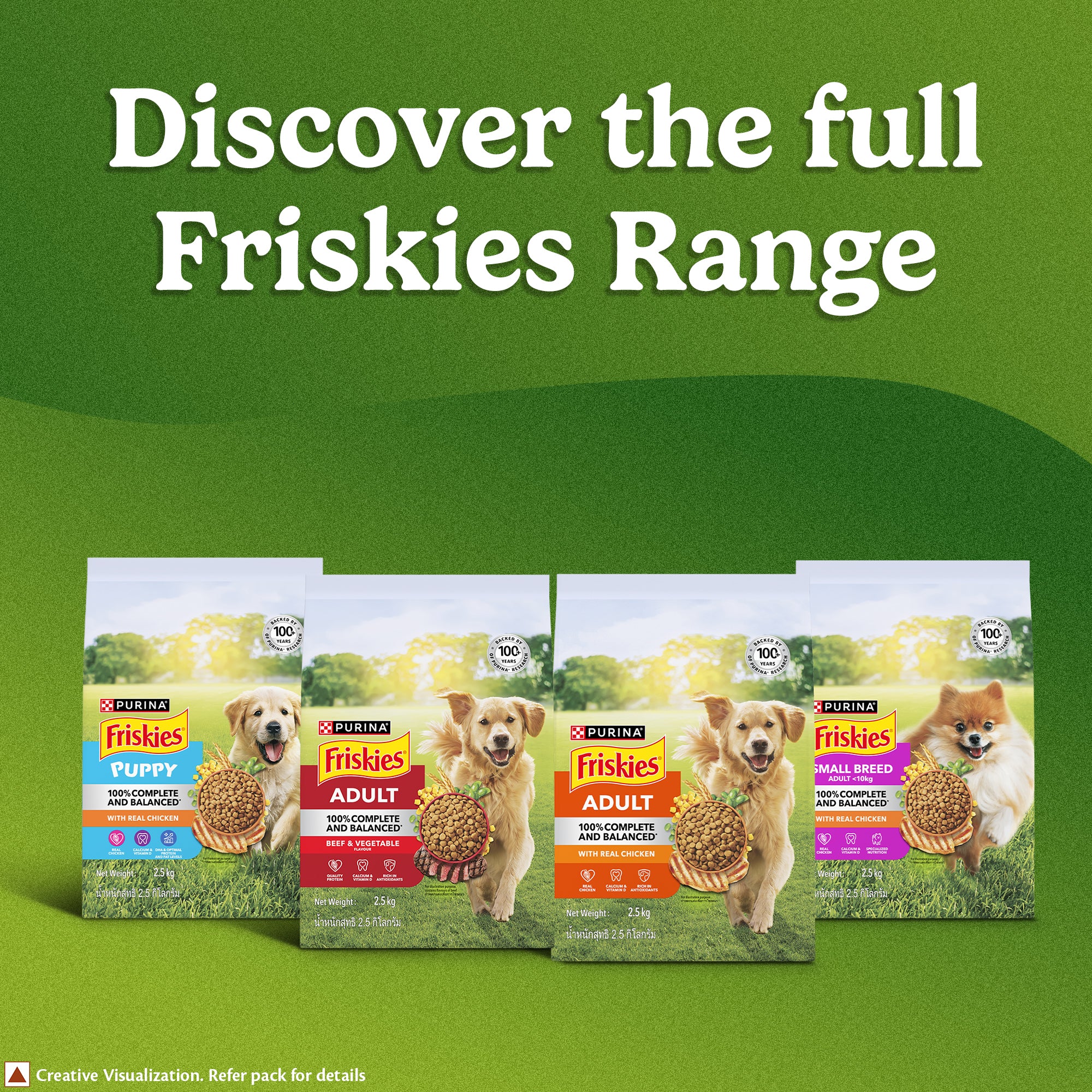 Purina Friskies Chicken Small Breed Adult Dog Food Dogs- Dry Food Friskies