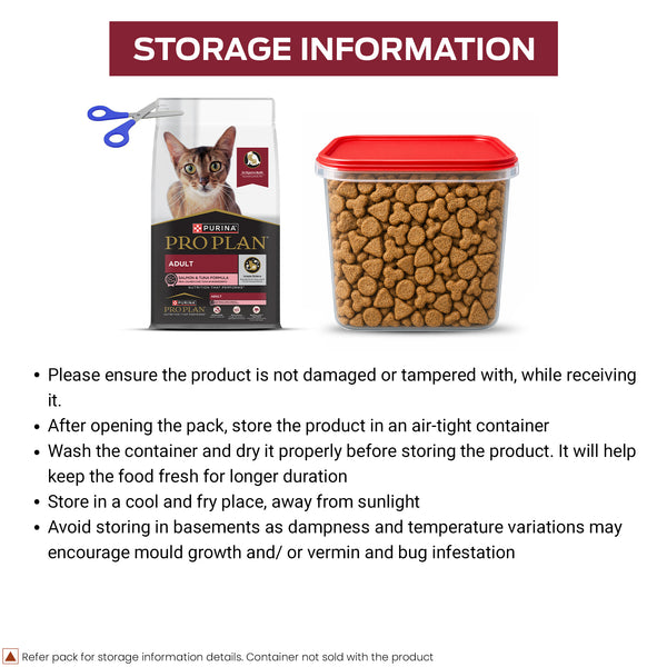Pro Plan Salmon Tuna Flavoured Adult Cat Dry Food