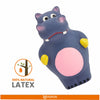 Fofos Hippo Shaped Latex Toy for Dogs Dogs-Toys FOFOS 11.5x6.5cm