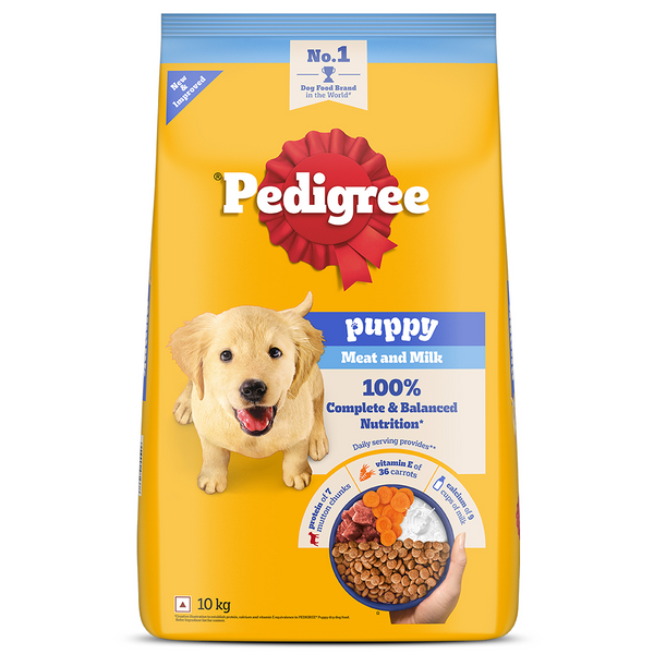 Pedigree Meat & Milk Puppy Dog Dry Food