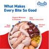 Drools Real Chicken & Chicken Liver Chunks in Gravy Adult Dog Wet Food (60g) Dogs-Wet Food Drools