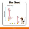 Fofos Flamingo Long Neck Crinkle Plush Toy for Dogs Dogs-Toys FOFOS