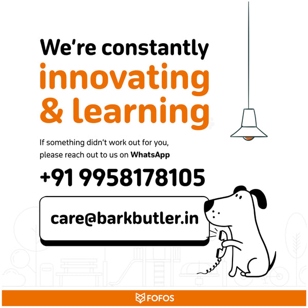 Fofos Giraffe Long Neck Crinkle Plush Toy for Dogs
