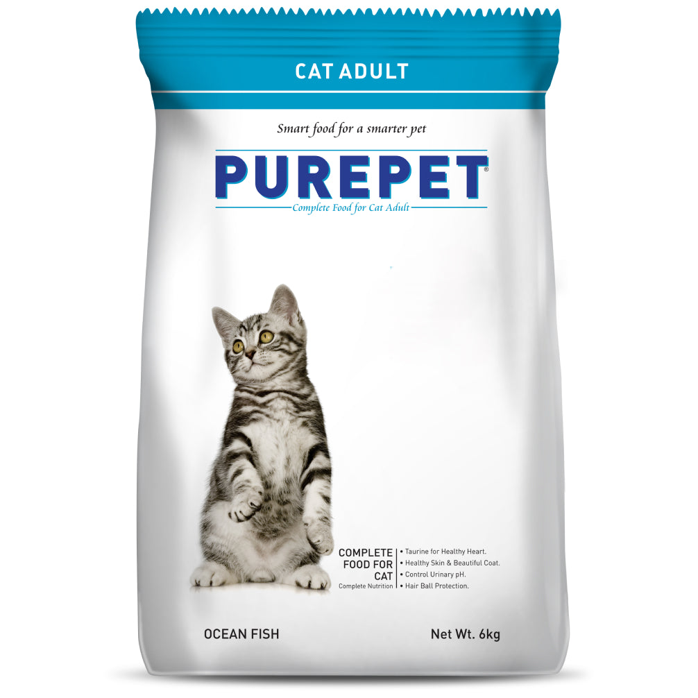 Purepet Ocean Fish Adult Cat Dry Food Cats- Dry food Purepet