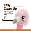 Fofos Flamingo Long Neck Crinkle Plush Toy for Dogs Dogs-Toys FOFOS