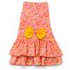 Pawgypets Softy Casual Dress for Dogs (Peach) Dogs-Clothing & Accessories Pawgypets Dropship