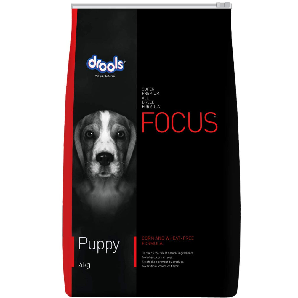 Drools Focus Super Premium Puppy Dog Dry Food | Corn & Wheat Free Formula Dogs- Dry Food Drools Focus