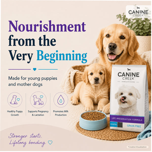 Canine Creek Ultra Premium Starter Puppy Dry Dog Food