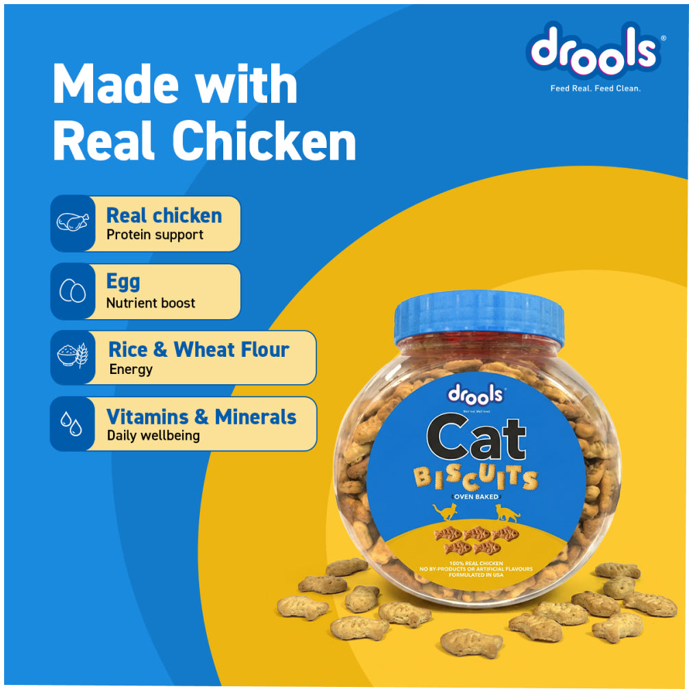 Drools Biscuit Cat Treat Cats-Treats & Others Drools