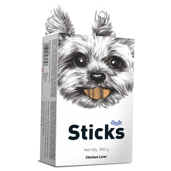 Drools Chicken Liver Sticks Dog treats