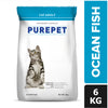 Purepet Ocean Fish Adult Cat Dry Food Cats- Dry food Purepet 6kg