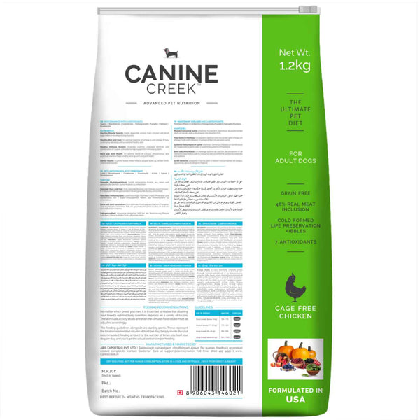 Canine Creek Ultra Premium Adult Dog Dry Food