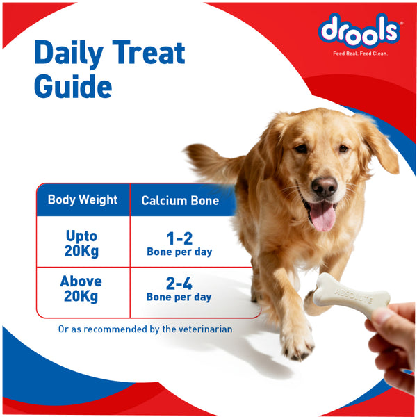 Drools Absolute Calcium Bones Dog treats (Jar)