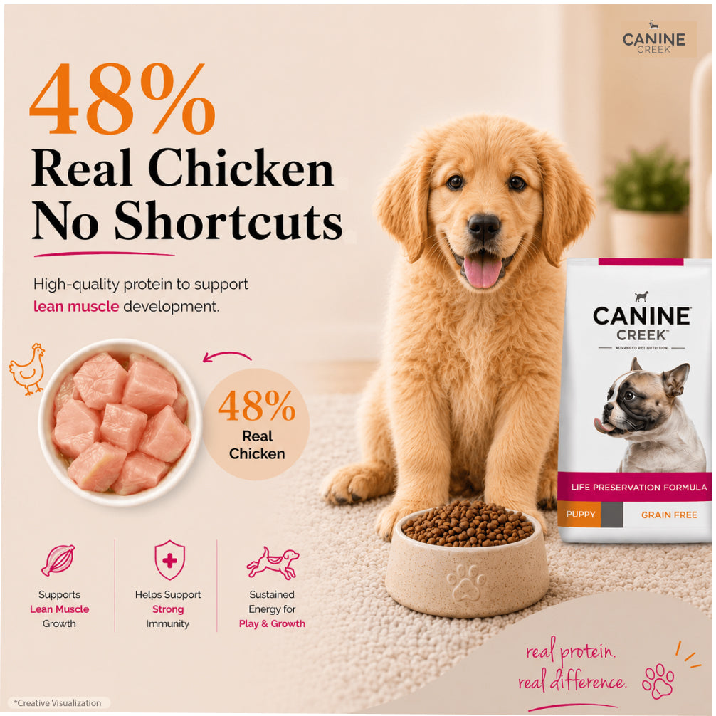 Canine Creek Ultra Premium Puppy Dog Dry Food Dogs- Dry Food Canine Creek