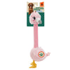 Fofos Flamingo Long Neck Crinkle Plush Toy for Dogs Dogs-Toys FOFOS 50x10cm