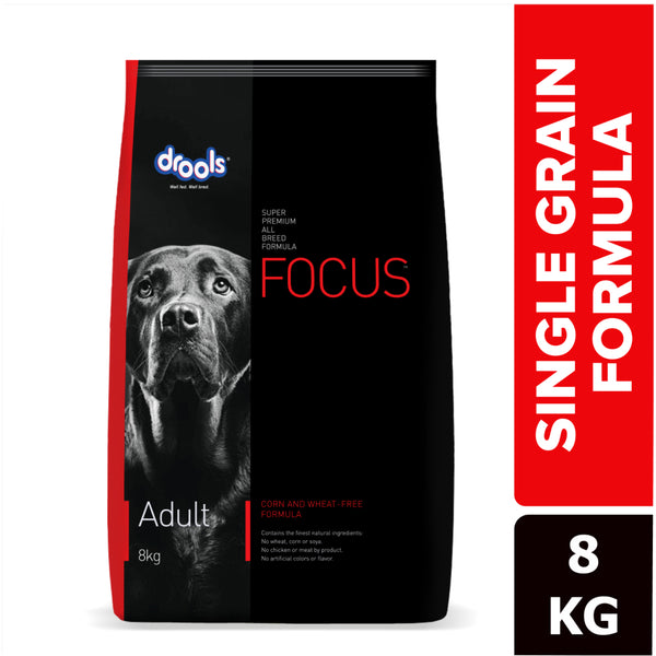 Drools Focus Super Premium Adult Dog Dry Food | Corn & Wheat Free Formula