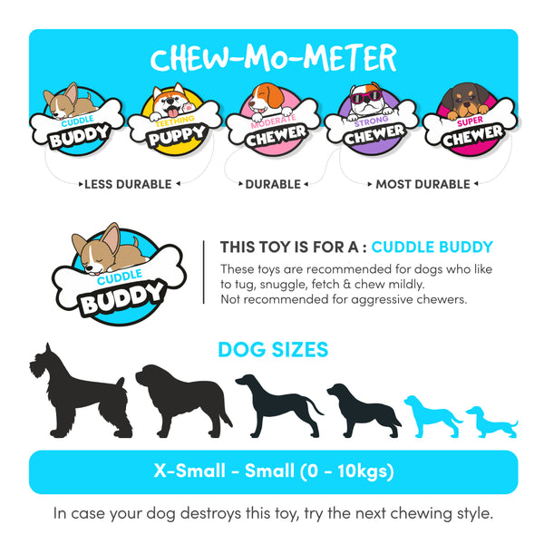 Fofos Puppy Plush Toy for Dogs