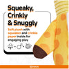 Fofos Giraffe Long Neck Crinkle Plush Toy for Dogs Dogs-Toys FOFOS