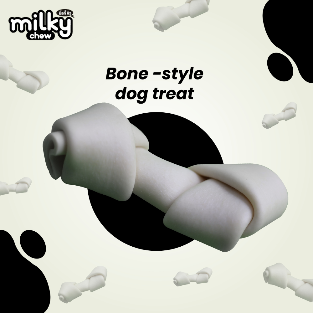 Dogaholic Milky Chew Bone Style Dog Treats