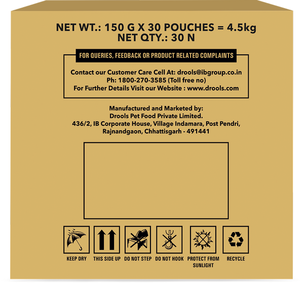 Drools Real Chicken & Chicken Liver Chunks in Gravy Puppy Dog Wet Food