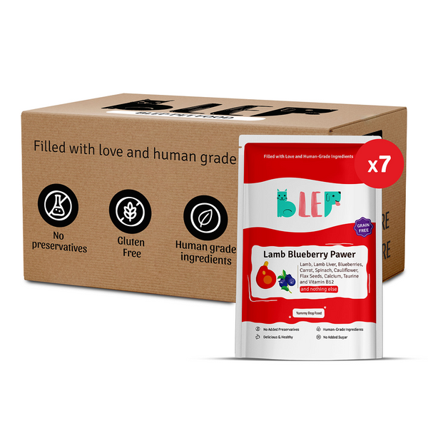 BLEP Lamb Blueberry Pawer Dog Wet Food (200g)