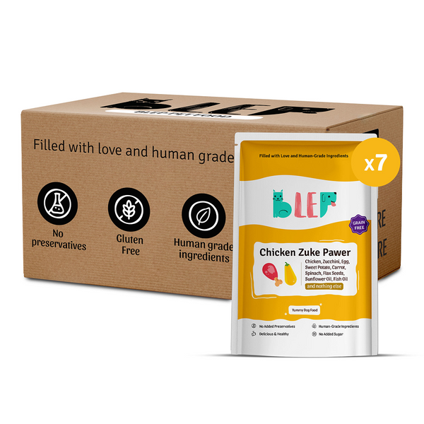 BLEP Chicken Zuke Pawer Dog Wet Food (100g)