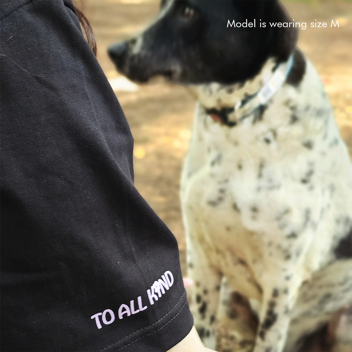 thePack Indie Merch Be Kind To All Kind Oversized T Shirt for Men and Women (Black) Pet Parent-Clothing & Accessories ThePack Dropship
