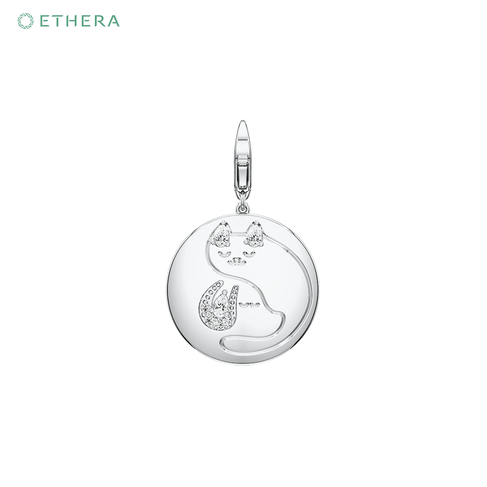 Ethera Tails & Tuxedos Wristwear for Women (White Gold)